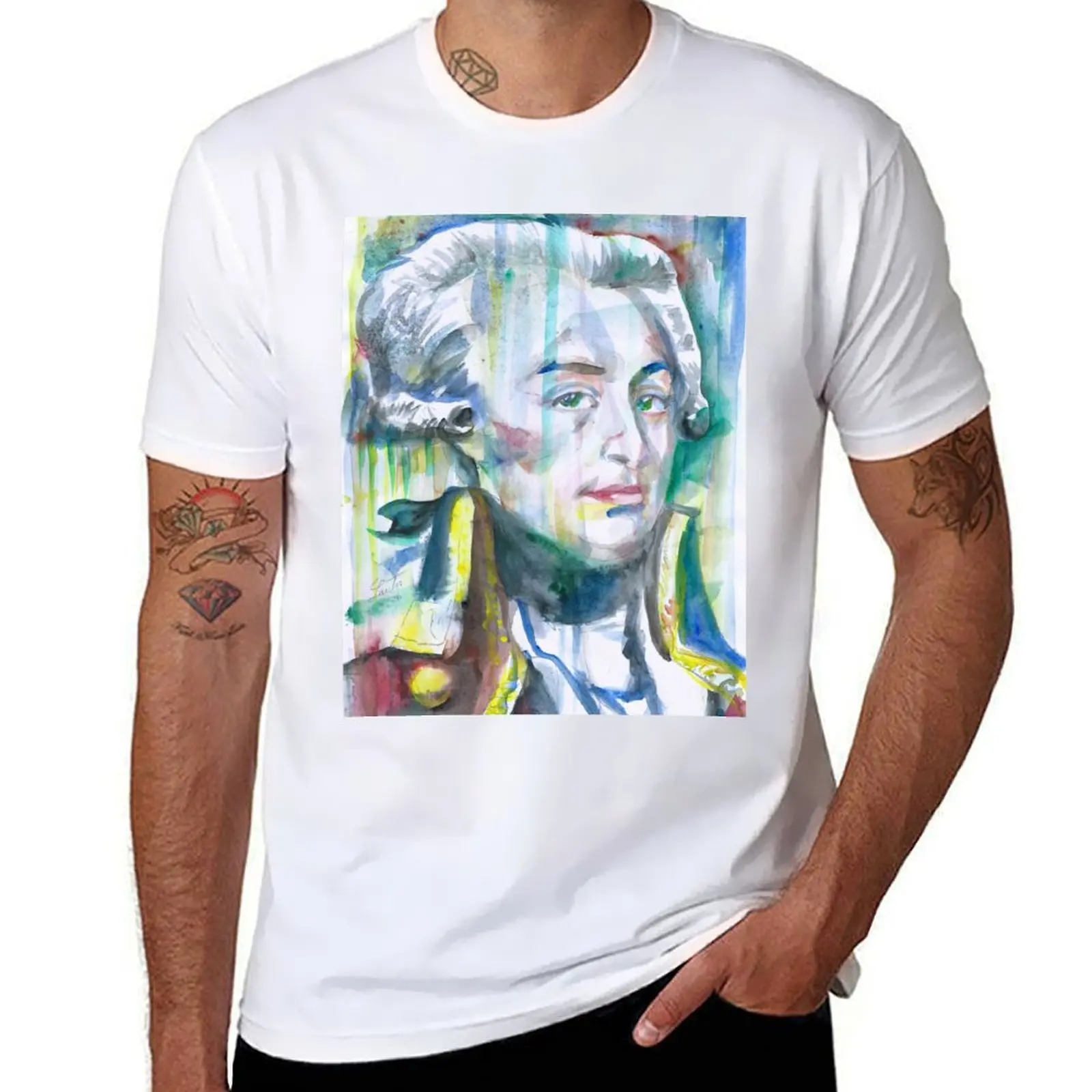 LAFAYETTE watercolor portrait.1 T-Shirt quick drying anime figures summer top Men's clothing
LAFAYETTE watercolor portrait.1 T-Shirt quick drying anime figures summer top Men's clothing