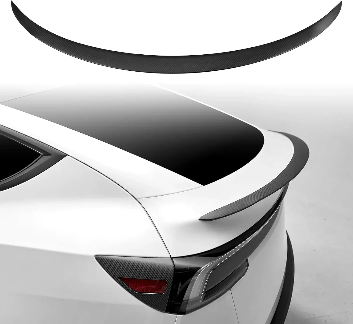 Real Carbon Fiber Matte Rear Spoiler for Tesla Model Y Juniper 2025-2026 - Trunk Lip Wing, Lightweight & Aerodynamic Tesla Junip
Real Carbon Fiber Matte Rear Spoiler for Tesla Model Y Juniper 2025-2026 - Trunk Lip Wing, Lightweight & Aerodynamic Tesla Junip