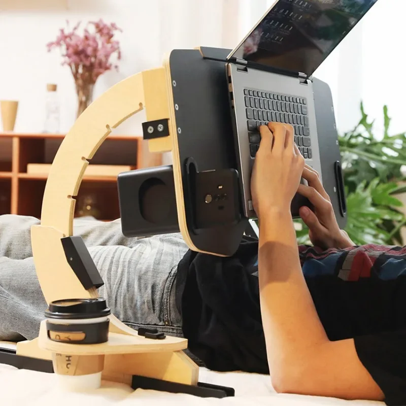 Liftable & Lying Flat Computer Desk: Bedtime Use, Flat Laptop Desk, Wooden Multifunctional Table, Work From Bed Solution
Liftable & Lying Flat Computer Desk: Bedtime Use, Flat Laptop Desk, Wooden Multifunctional Table, Work From Bed Solution