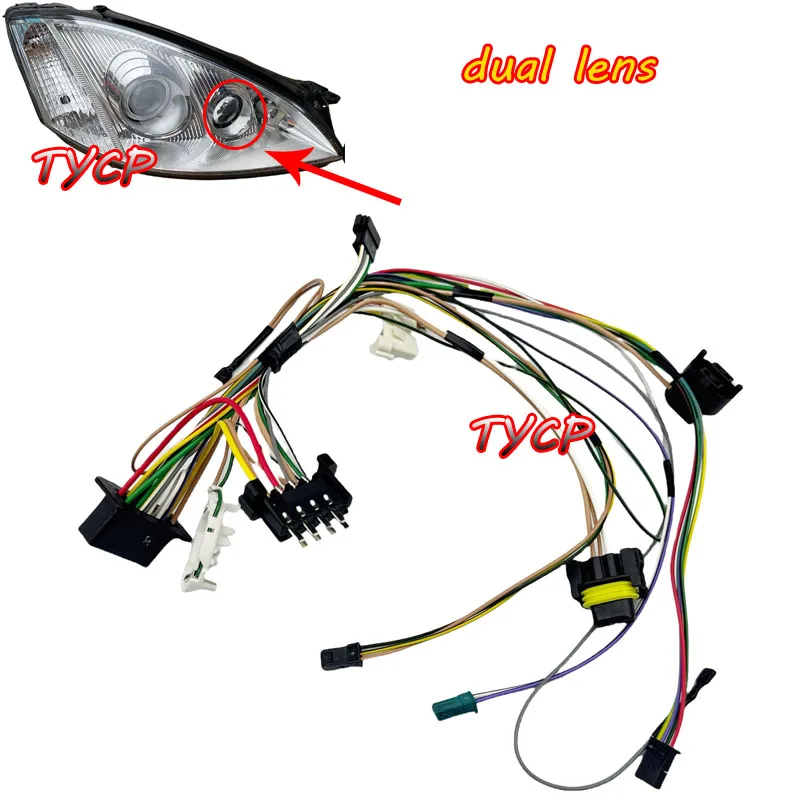 Suitable for 2006-2009 Mercedes Benz S-Class W221 S300 S500 headlight harness S350 headlight plug harness wiring double lens sty
Suitable for 2006-2009 Mercedes Benz S-Class W221 S300 S500 headlight harness S350 headlight plug harness wiring double lens sty