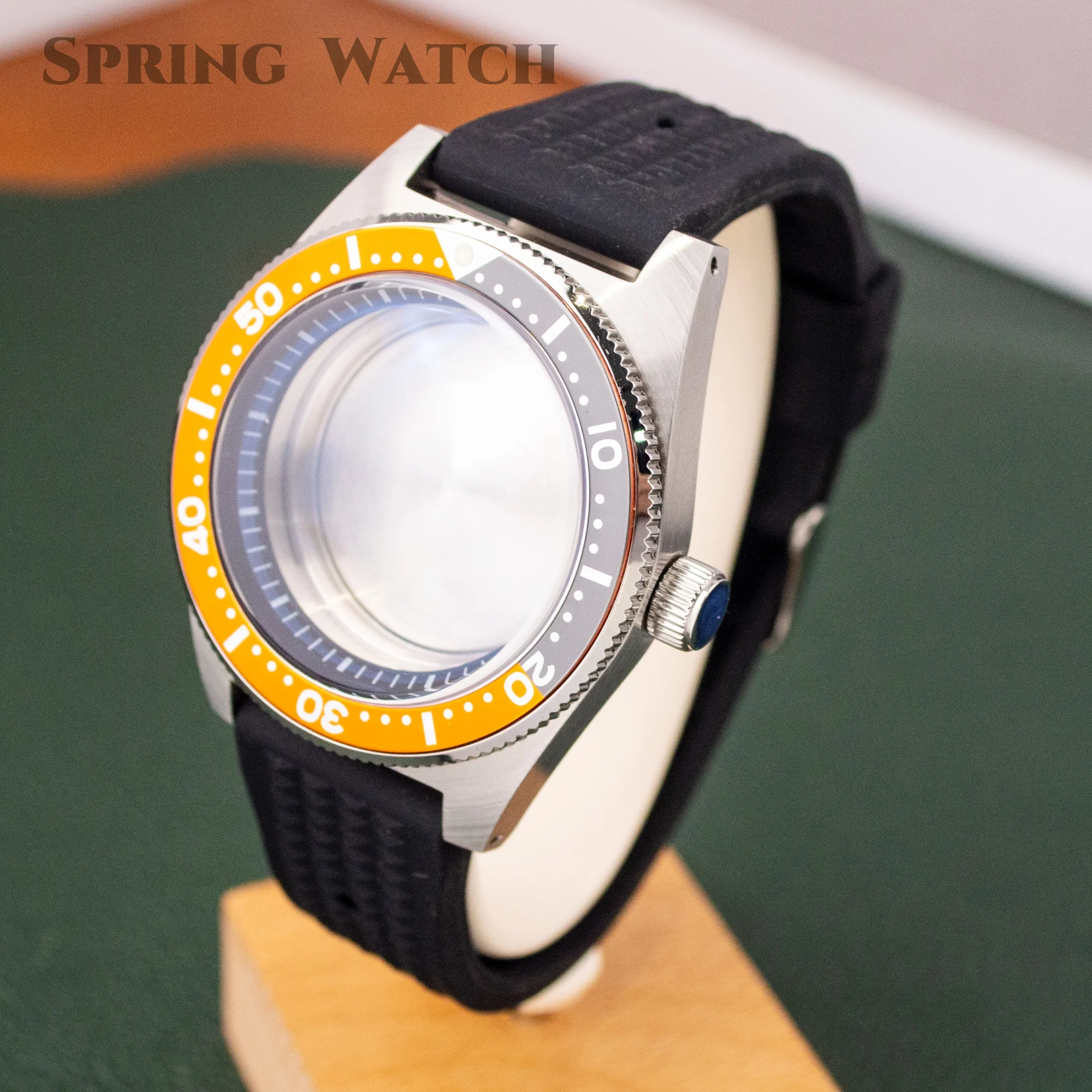 30ATM Diving Watch Case Strap Stainless Steel Bubble Sapphire Crystal Glass Fit NH35 NH36 Movement 62MAS Case Stainless Steel
30ATM Diving Watch Case Strap Stainless Steel Bubble Sapphire Crystal Glass Fit NH35 NH36 Movement 62MAS Case Stainless Steel