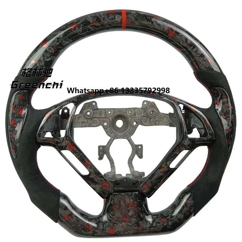 For Infiniti G25 G37 G35 EX35 EX37 Q60 Q50 QX70 FX35 QX80 G35 FX50 High-end Forged Carbon Sport Steering Wheel
For Infiniti G25 G37 G35 EX35 EX37 Q60 Q50 QX70 FX35 QX80 G35 FX50 High-end Forged Carbon Sport Steering Wheel