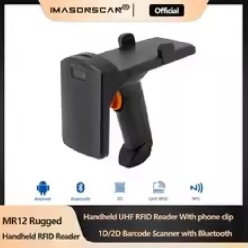Ручной UHF RFID-считыватель, логистический 1D 2D сканер штрих-кода, КПК, промышленный NFC RFID-метки, считыватель с беспроводным Bluetooth 2,4G
Ручной UHF RFID-считыватель, логистический 1D 2D сканер штрих-кода, КПК, промышленный NFC RFID-метки, считыватель с беспроводным Bluetooth 2,4G