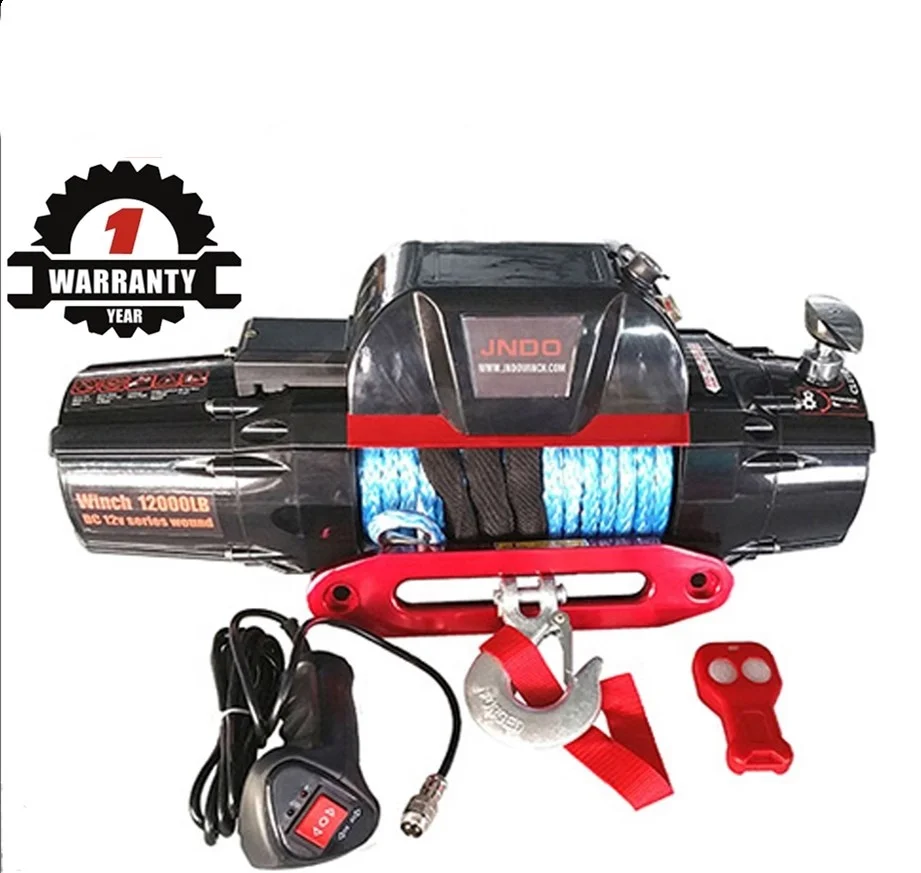 12000lb IP67 Pull Winches 12V Synthetic Rope 4x4 Electric Winch
12000lb IP67 Pull Winches 12V Synthetic Rope 4x4 Electric Winch