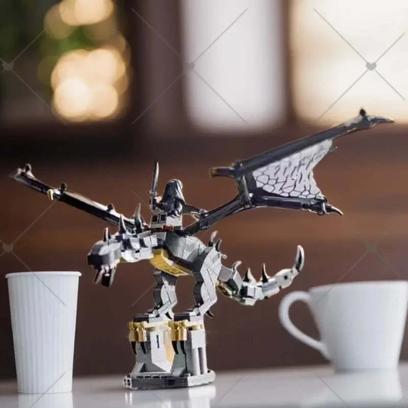 Наборы MOC для Lord of Rings Черный Дракон My Fell Beast Строительные блоки DIY Модель Кирпич Образовательная настольная игрушка Рождественский подарок 40693
Наборы MOC для Lord of Rings Черный Дракон My Fell Beast Строительные блоки DIY Модель Кирпич Образовательная настольная игрушка Рождественский подарок 40693