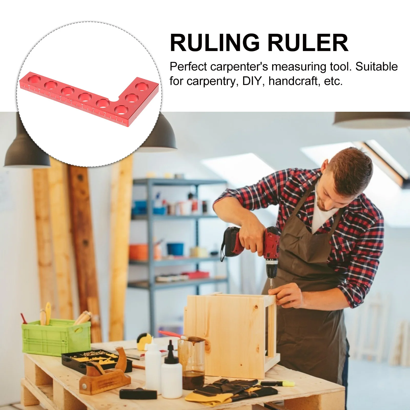 Folding Square Work Centimeters Aluminum Alloy Measurement Woodworking Positioning Ruler
Folding Square Work Centimeters Aluminum Alloy Measurement Woodworking Positioning Ruler