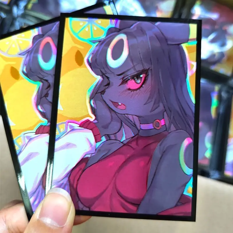 PTCG 60pcs ACG Umbreon Fan Goddess Diy Board Game Card Holder DTCG PTCG WS Eevee Anime Game Collection Card Protective Cover Toy
PTCG 60pcs ACG Umbreon Fan Goddess Diy Board Game Card Holder DTCG PTCG WS Eevee Anime Game Collection Card Protective Cover Toy
