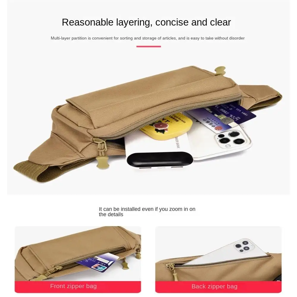 Banana Bag Waterproof Waist Pouch Wear Resistant Layered Storage Waist Bags Fashion Lighten Shoulder Belt Bags Sport
Banana Bag Waterproof Waist Pouch Wear Resistant Layered Storage Waist Bags Fashion Lighten Shoulder Belt Bags Sport