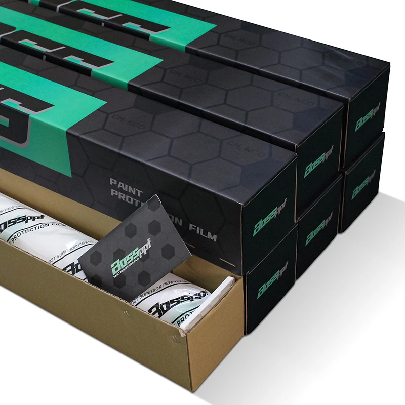 Transparent Car Paint protection Film PPF 7.5mil 1.52 * 15m Base Price Customized PPF Film Tint Tpu Car Film Scratching
Transparent Car Paint protection Film PPF 7.5mil 1.52 * 15m Base Price Customized PPF Film Tint Tpu Car Film Scratching
