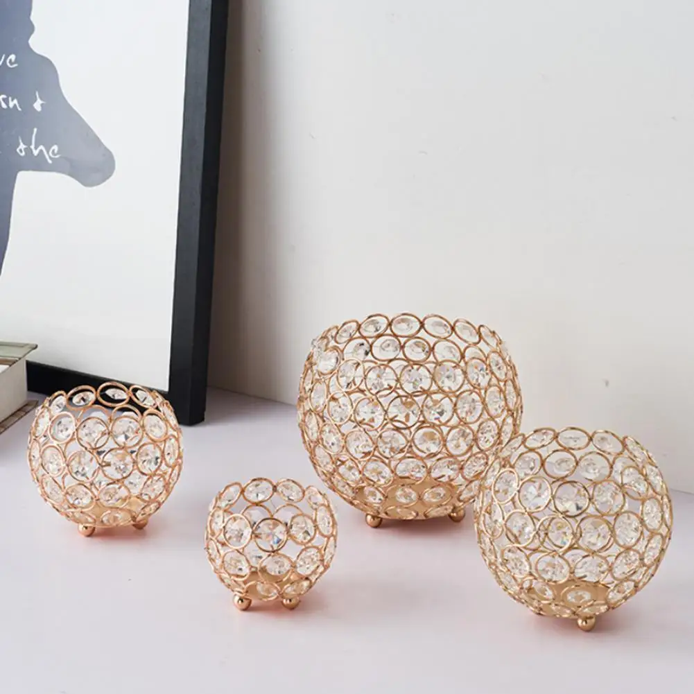 Round Candle Holder Inlaid Rhinestones Candlestick Table Centerpiece Candle Stand Wedding Baby Shower Centerpieces Home Decor
Round Candle Holder Inlaid Rhinestones Candlestick Table Centerpiece Candle Stand Wedding Baby Shower Centerpieces Home Decor