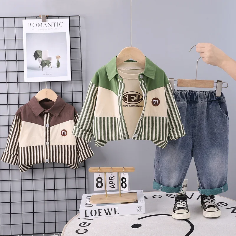 Новая осенняя детская одежда, костюм, детская куртка, футболка, брюки, 3 шт./компл., одежда для маленьких мальчиков, повседневный костюм для малышей, детские спортивные костюмы
Новая осенняя детская одежда, костюм, детская куртка, футболка, брюки, 3 шт./компл., одежда для маленьких мальчиков, повседневный костюм для малышей, детские спортивные костюмы