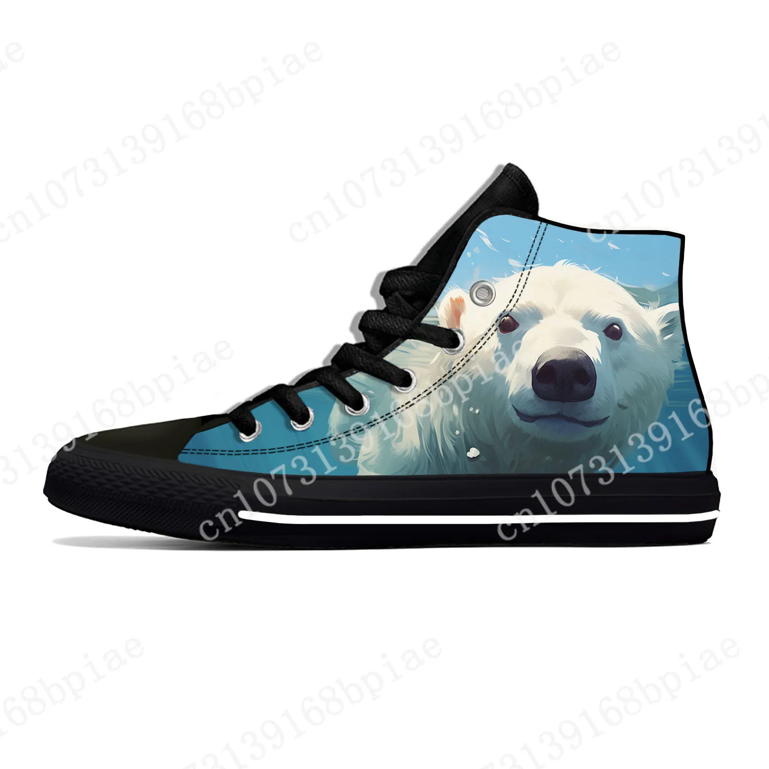Черные высокие кроссовки Polar Bear Graphic, парусиновые кеды для мужчин и женщин, повседневная обувь для пар, для подростков, 2019
Черные высокие кроссовки Polar Bear Graphic, парусиновые кеды для мужчин и женщин, повседневная обувь для пар, для подростков, 2019