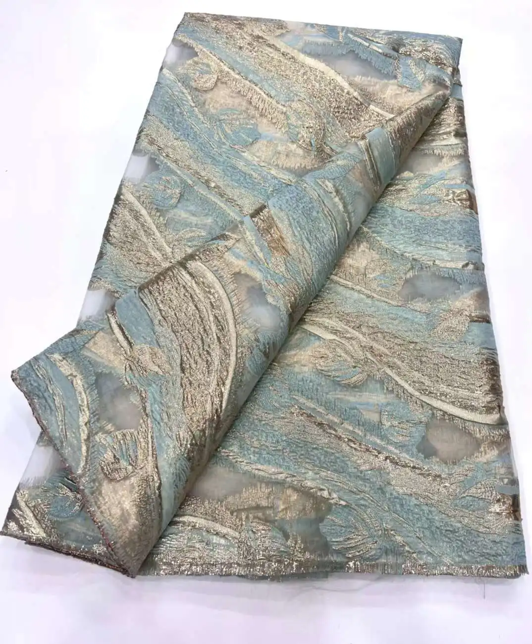 2023 High Quality Nigerian Gilding Tulle Lace Fabrics 5 Yards Embroidery African Brocade Jacquard Lace For Wedding Party Dress
2023 High Quality Nigerian Gilding Tulle Lace Fabrics 5 Yards Embroidery African Brocade Jacquard Lace For Wedding Party Dress