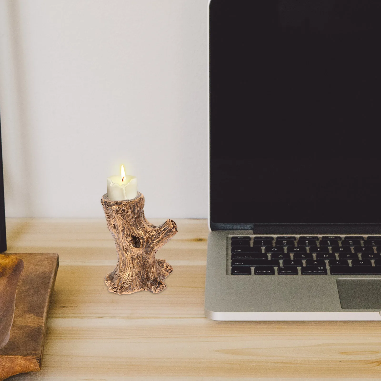 Tealight Holder Resin Tree Stump Shaped Unique Craft Wedding Party Decor Home Stand Desktop Ornament
Tealight Holder Resin Tree Stump Shaped Unique Craft Wedding Party Decor Home Stand Desktop Ornament