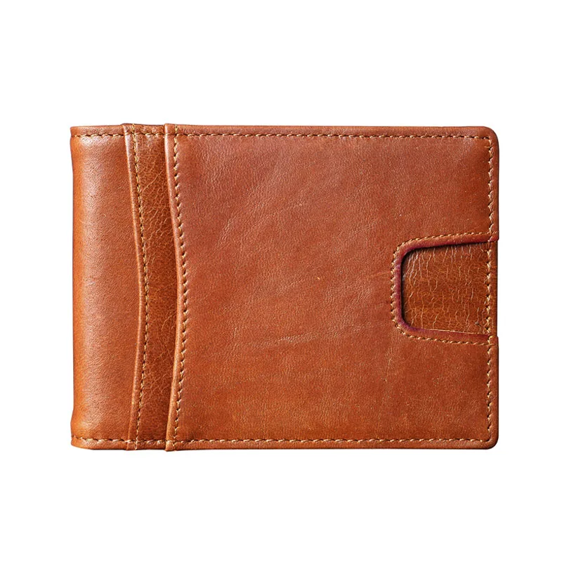Vintage Men's Genuine Leather Money Clip Credit Card Holder Small Wallet Money Bag ID Card Case Mini Purse For Male
Vintage Men's Genuine Leather Money Clip Credit Card Holder Small Wallet Money Bag ID Card Case Mini Purse For Male