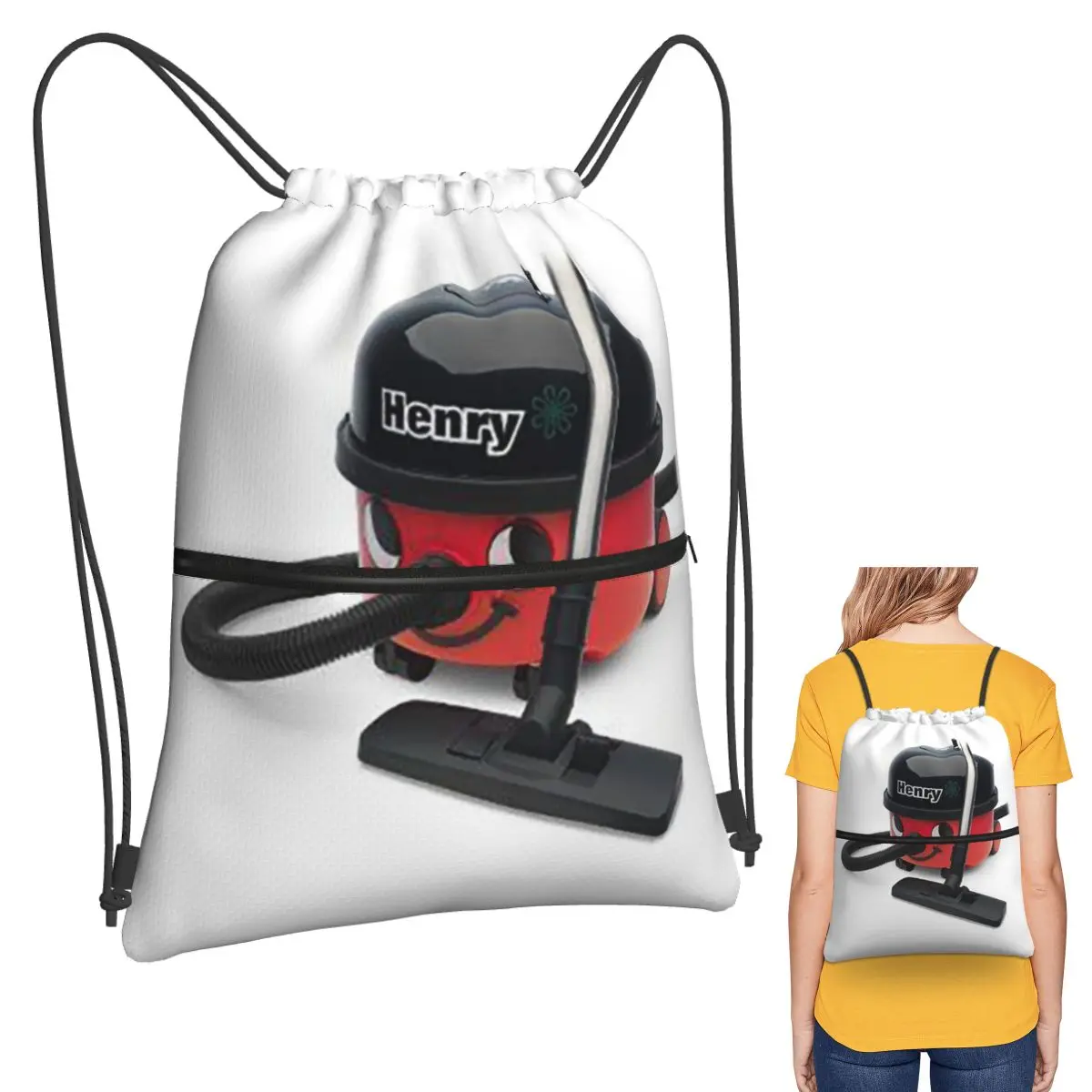 Henry Hoover Backpacks Fashion Drawstring Bundle Pocket Sundries Bag Book Bags for Man Woman School
Henry Hoover Backpacks Fashion Drawstring Bundle Pocket Sundries Bag Book Bags for Man Woman School
