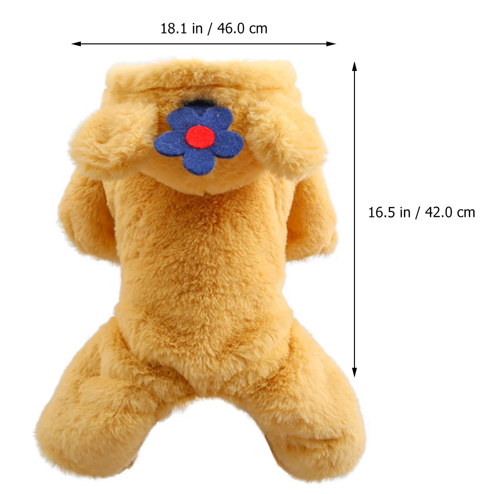 Thickened Warm Dog Winter Coat For Small Dogs Cute Cartoon Puppy Costume Washable Pet Outfit For Halloween Christmas Daily
Thickened Warm Dog Winter Coat For Small Dogs Cute Cartoon Puppy Costume Washable Pet Outfit For Halloween Christmas Daily