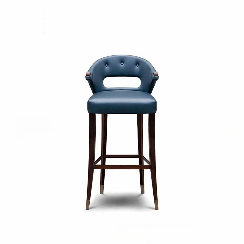 American retro solid wood bar chair furniture creative leather bar high stool KTV leisure front desk bench 
American retro solid wood bar chair furniture creative leather bar high stool KTV leisure front desk bench