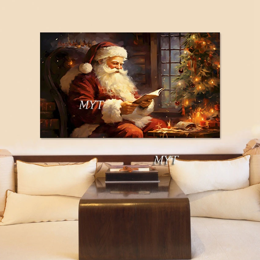 High Quality Father Christmas Poster Canvas Oil Painting Custom Artwork Christmas Home Decoration Wall Picture Modern Art
High Quality Father Christmas Poster Canvas Oil Painting Custom Artwork Christmas Home Decoration Wall Picture Modern Art