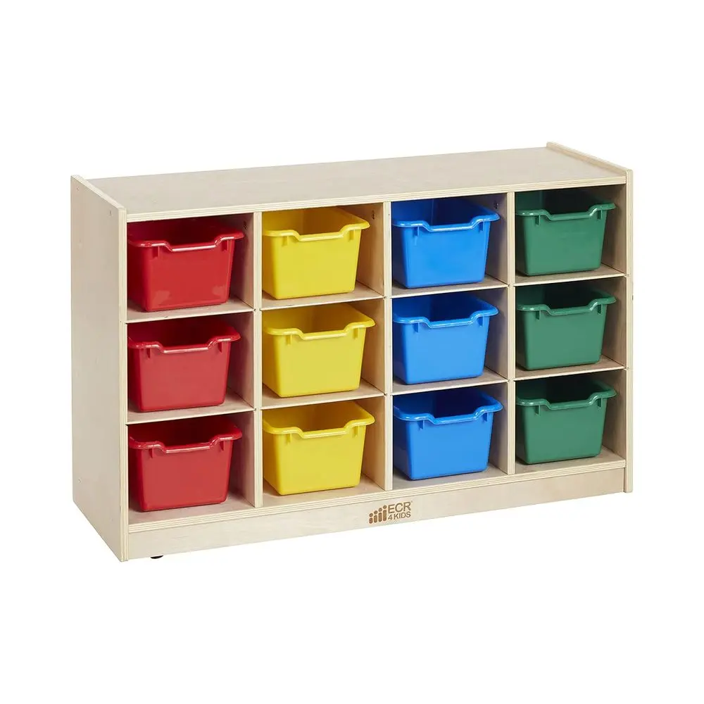 12 Cubby Mobile Tray Cabinet and 15 Scoop ront Bins, 3x4, Kids urniture, Assorted
12 Cubby Mobile Tray Cabinet and 15 Scoop ront Bins, 3x4, Kids urniture, Assorted