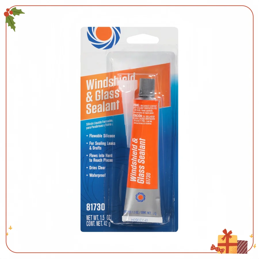 Текущий силиконовый герметик для лобового стекла - 1,5 унции - водонепроницаемый герметик для стекла для автомобилей
Текущий силиконовый герметик для лобового стекла - 1,5 унции - водонепроницаемый герметик для стекла для автомобилей