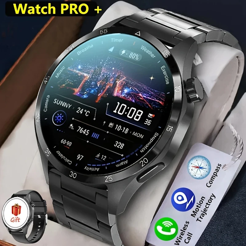 Новые умные часы GT5 для мужчин, полный круг, HD-экран, умные часы с беспроводным вызовом, водонепроницаемые, GPS, спортивный трек, браслет, музыкальные часы + подарок
Новые умные часы GT5 для мужчин, полный круг, HD-экран, умные часы с беспроводным вызовом, водонепроницаемые, GPS, спортивный трек, браслет, музыкальные часы + подарок