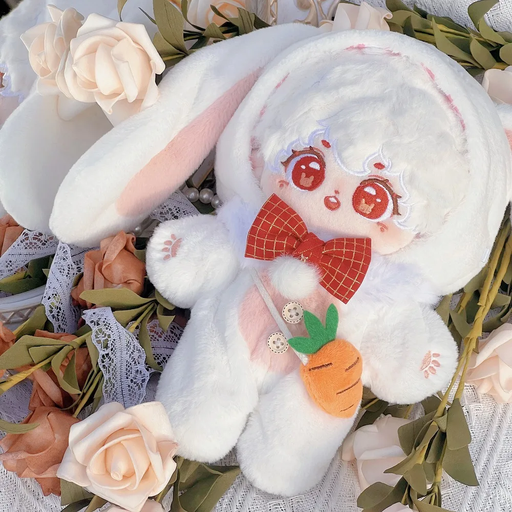 New Stock 20cm Cute Plush Doll Brush Flower Rabbit Fur Kawaii Cotton Bunny Doll Sp Big Ears with Skeleton Collection Gift
New Stock 20cm Cute Plush Doll Brush Flower Rabbit Fur Kawaii Cotton Bunny Doll Sp Big Ears with Skeleton Collection Gift