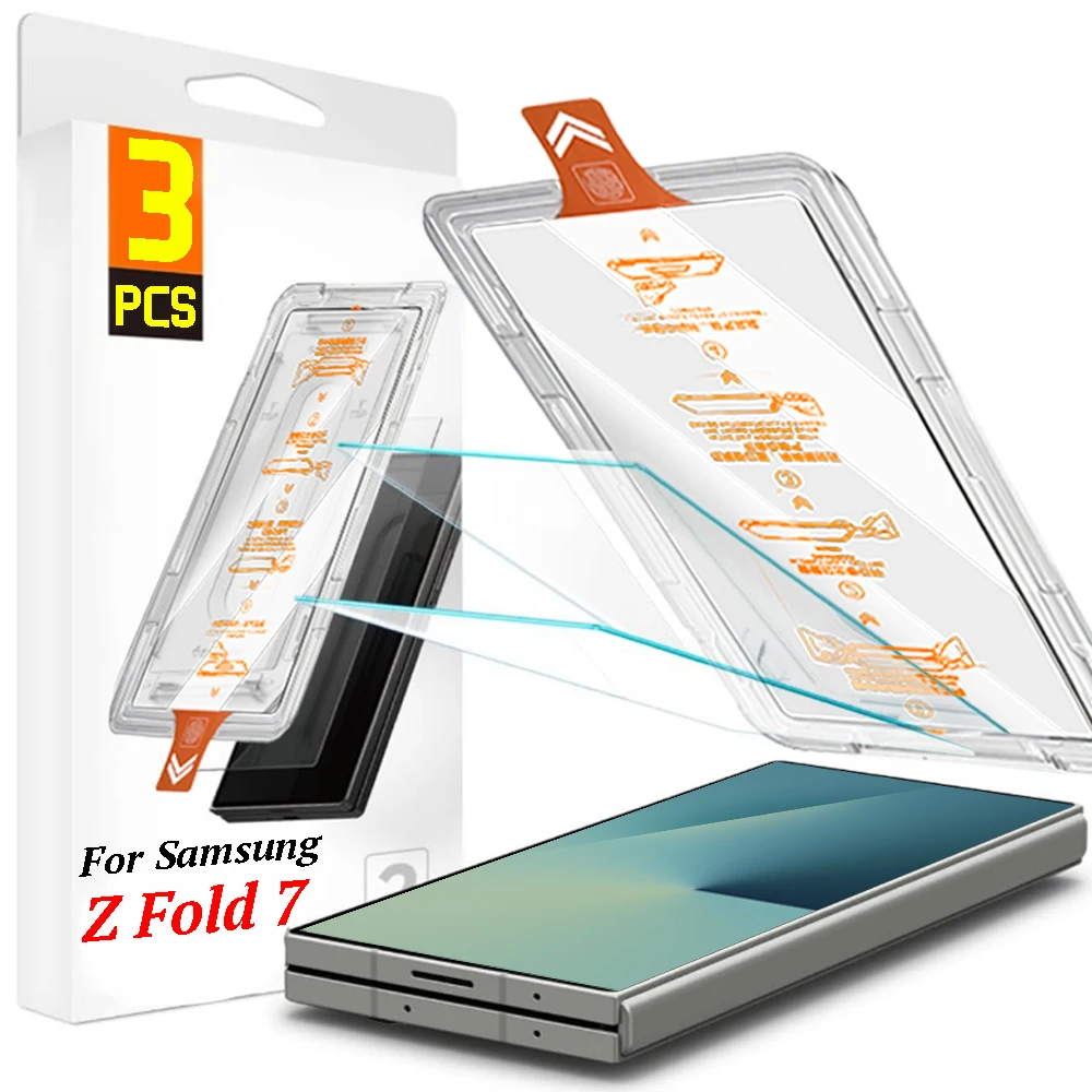 Easy Installation Tempered Glass Screen Protectors for Z Fold 7/6/5 Anti-spy Dust Free HD Films for Samsung Galaxy Z Fold5/6/7
Easy Installation Tempered Glass Screen Protectors for Z Fold 7/6/5 Anti-spy Dust Free HD Films for Samsung Galaxy Z Fold5/6/7