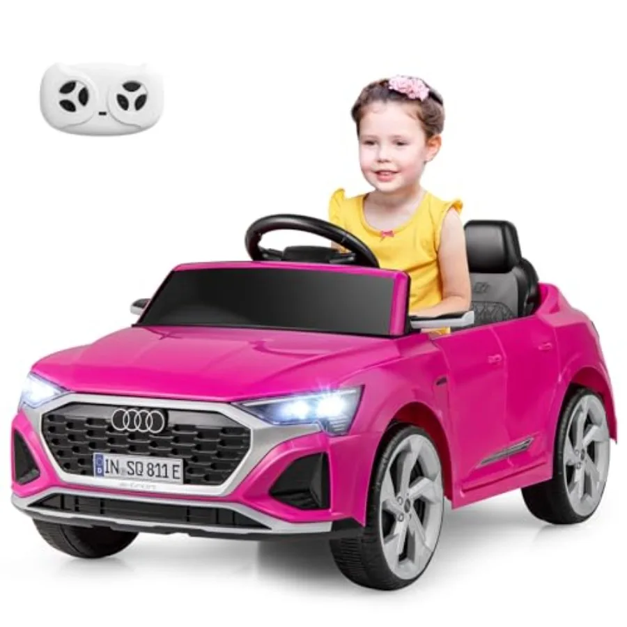 12V Ride on Car Licensed Audi SQ8 Remote Control Ride on Toy Battery Powered Electric Vehicle with Spring Suspension Music and
12V Ride on Car Licensed Audi SQ8 Remote Control Ride on Toy Battery Powered Electric Vehicle with Spring Suspension Music and