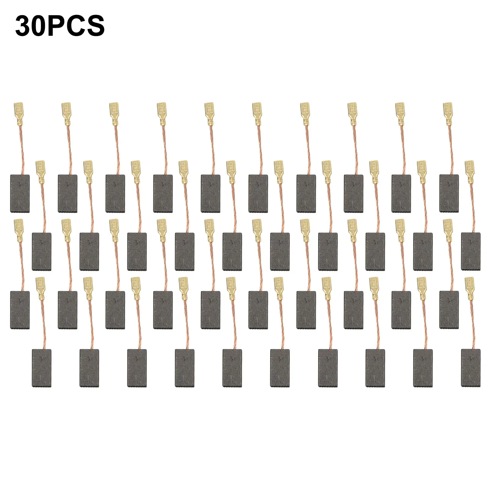 30pcs Carbon Brushes For Bosch GWS6-100 Dongcheng S1M-FF03-100A Angle Grinder Circular Saws Power Tools Carbon Brushes Parts
30pcs Carbon Brushes For Bosch GWS6-100 Dongcheng S1M-FF03-100A Angle Grinder Circular Saws Power Tools Carbon Brushes Parts