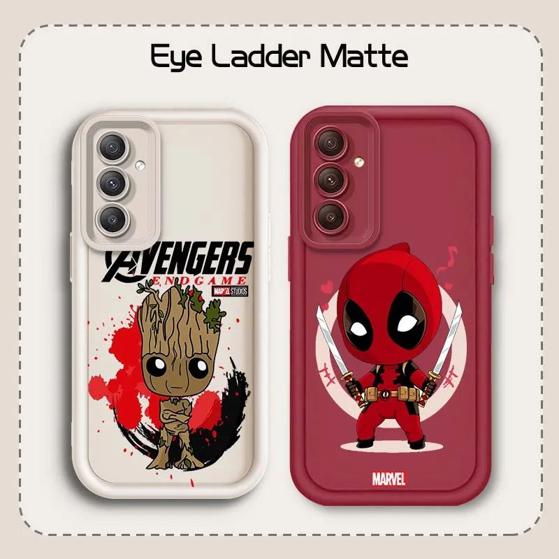 Groot Deadpool Cartoon Fashion Phone Case For Samsung A71 A52 A51 A34 A33 A22 A16 A15 A13 A04 A06 Note 20 Ultra 5G Eye Ladder
Groot Deadpool Cartoon Fashion Phone Case For Samsung A71 A52 A51 A34 A33 A22 A16 A15 A13 A04 A06 Note 20 Ultra 5G Eye Ladder