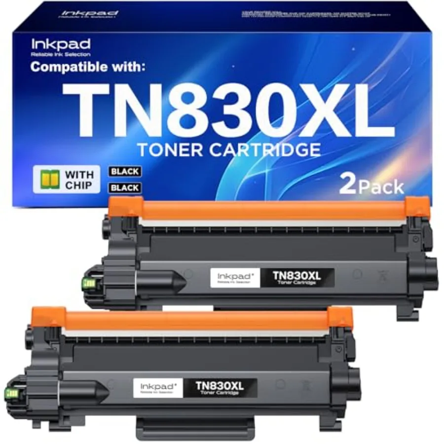 TN830XL Compatible Toner Cartridge High Yield Replacement for Brother TN830XL TN830 Compatible with HL-L2460DW DCP-L2640DW MFC-
TN830XL Compatible Toner Cartridge High Yield Replacement for Brother TN830XL TN830 Compatible with HL-L2460DW DCP-L2640DW MFC-