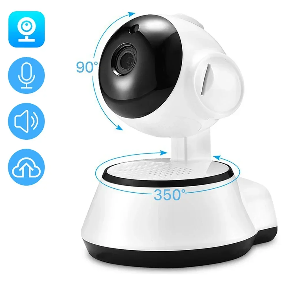 Hamrolte 1080P Baby Monitor Mini Pan/Tilt Wifi IP Camera Auto Tracking Two Way Audio Motion Detection Remote Access V380 Pro
Hamrolte 1080P Baby Monitor Mini Pan/Tilt Wifi IP Camera Auto Tracking Two Way Audio Motion Detection Remote Access V380 Pro