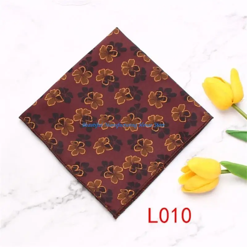 E56A 26x26cm Handkerchief for Men Business Suit Pocket Cloth Soft Breathable Pocket Square Handkerchief Towel for Gentleman
E56A 26x26cm Handkerchief for Men Business Suit Pocket Cloth Soft Breathable Pocket Square Handkerchief Towel for Gentleman
