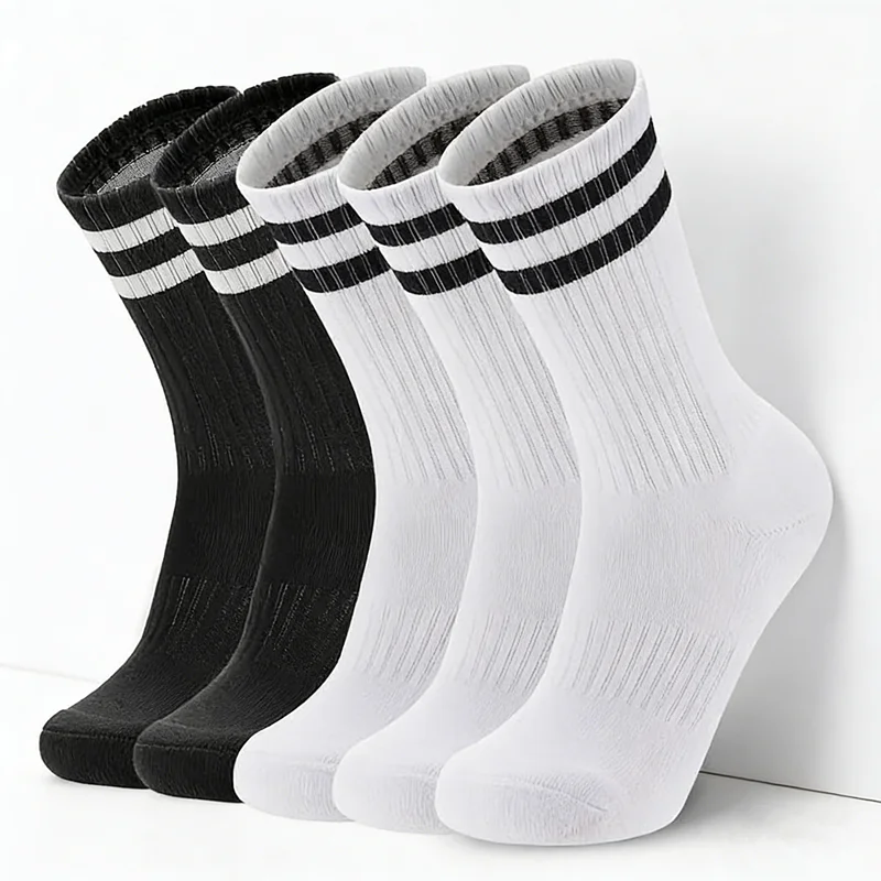 1 Pairs Striped Crew Socks Cotton Cushioned Athletic Sports Running Socks for Men Women Teens
1 Pairs Striped Crew Socks Cotton Cushioned Athletic Sports Running Socks for Men Women Teens