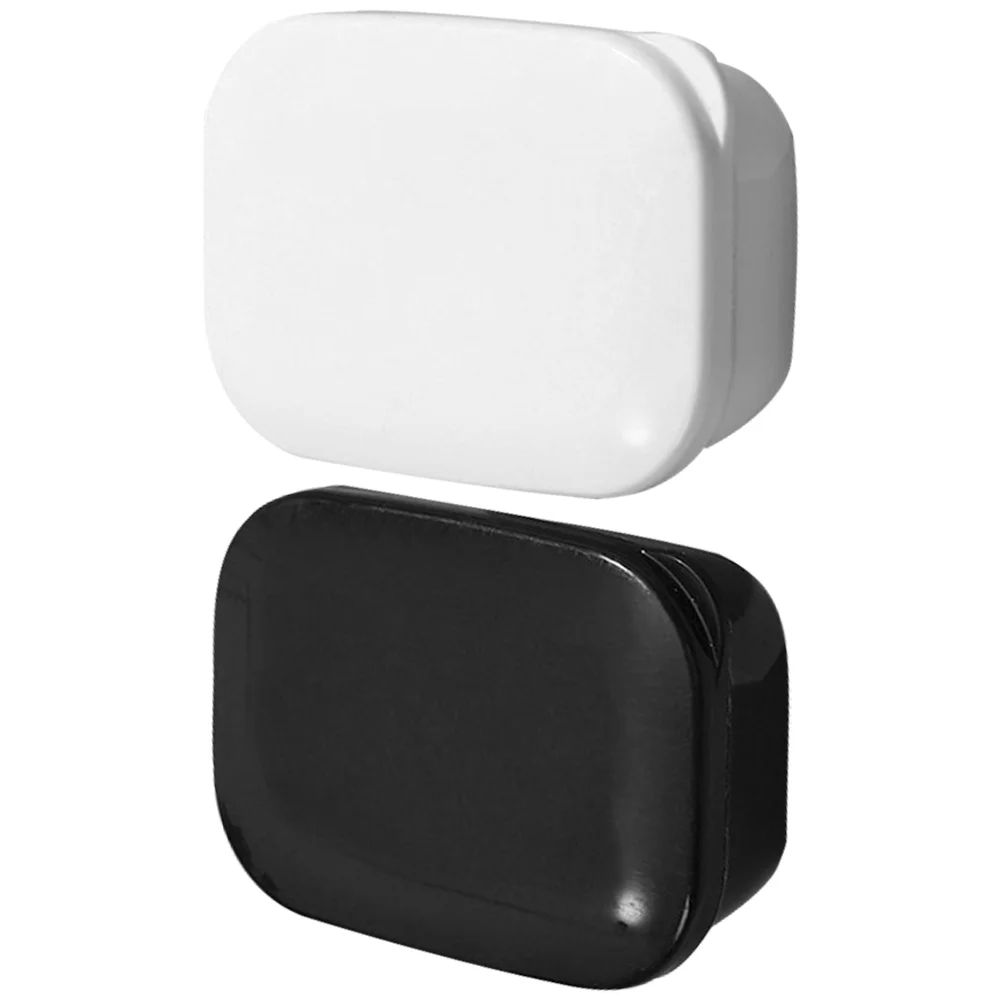 2 Pcs Soap Bar Holder Container Dish Black White Sealed Mesh Lid Portable Compact Lightweight Travel Bathroom
2 Pcs Soap Bar Holder Container Dish Black White Sealed Mesh Lid Portable Compact Lightweight Travel Bathroom