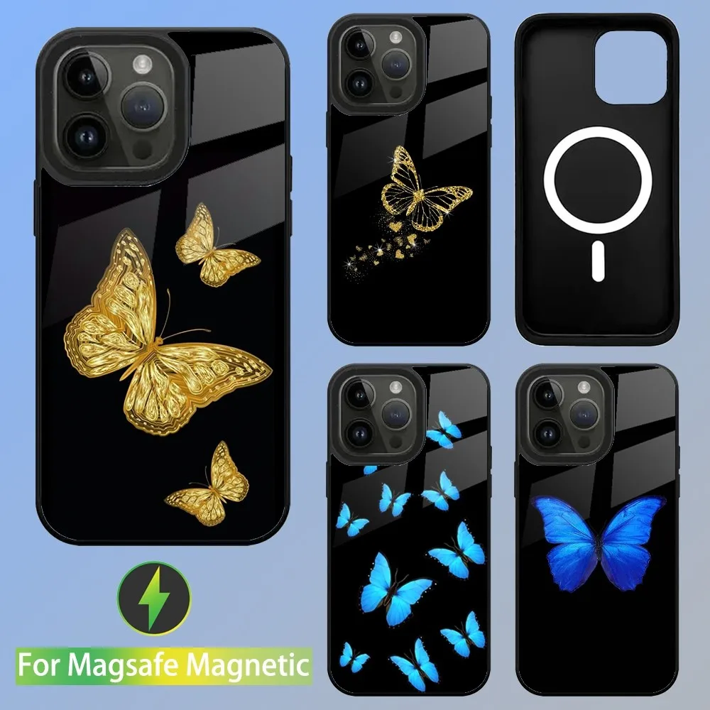 Butterfly gold blue painting Phone Case For iPhone 15,14,13,12,11,Plus,Pro,Max Mini Magsafe Magnetic Wireless Charging
Butterfly gold blue painting Phone Case For iPhone 15,14,13,12,11,Plus,Pro,Max Mini Magsafe Magnetic Wireless Charging