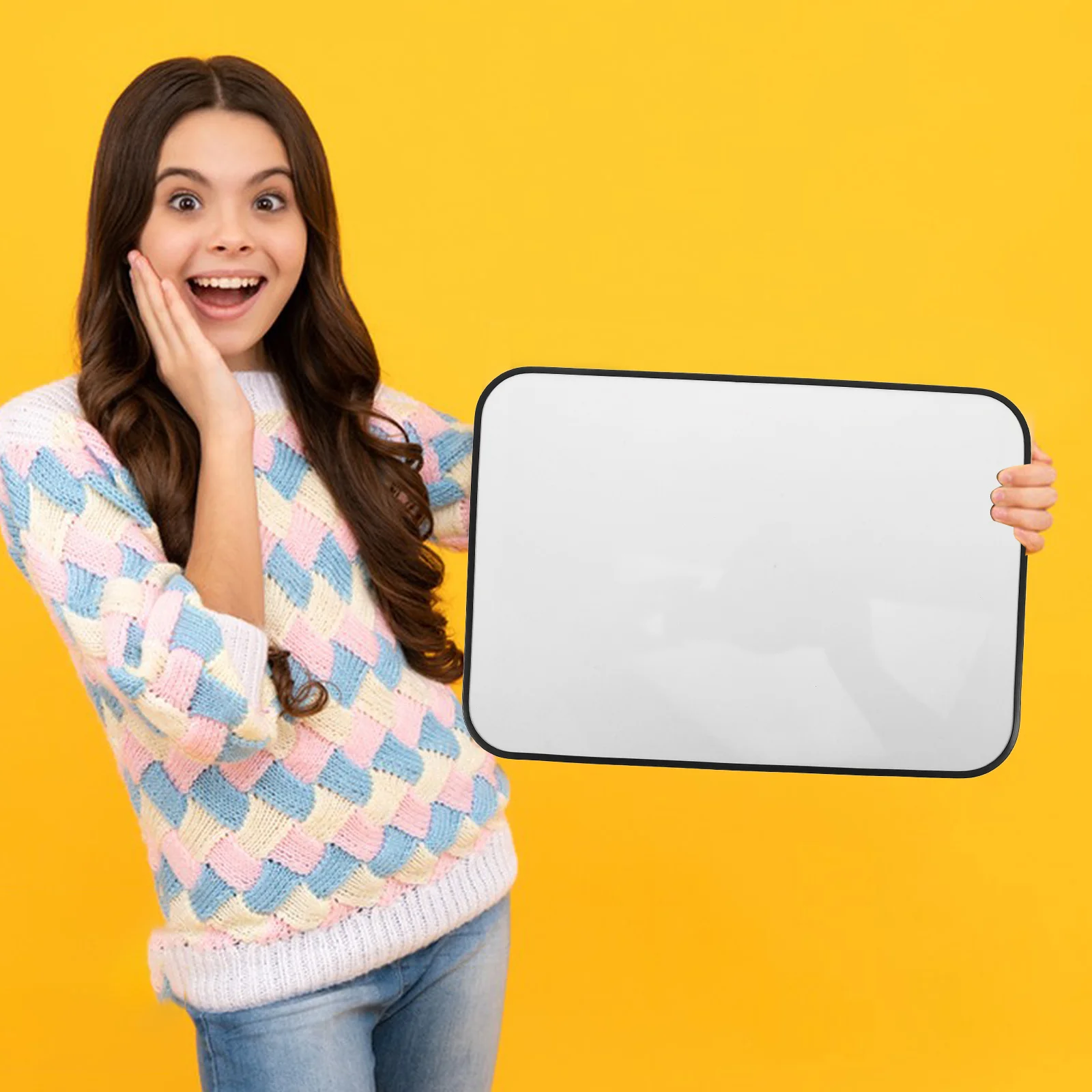 Magnetic Dry Erase Board Small Hanging Whiteboard Wall Mount Aluminum Frame Erasable Writing Board for Office Home Classroom
Magnetic Dry Erase Board Small Hanging Whiteboard Wall Mount Aluminum Frame Erasable Writing Board for Office Home Classroom