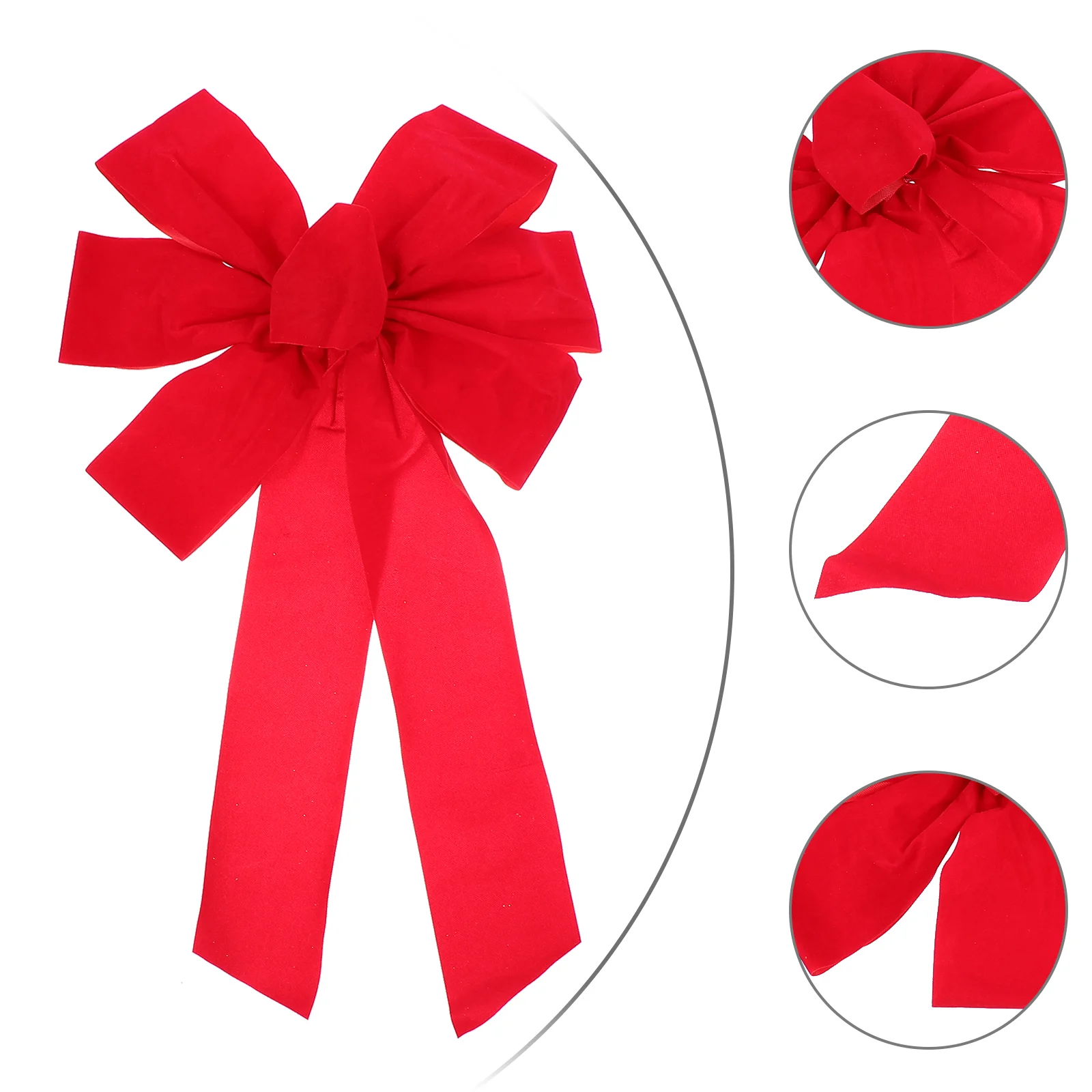 6 Pcs Bow Tie Christmas Decoration Bowknot Ornament Wedding Shop Window Xmas Flannel Tree Red
6 Pcs Bow Tie Christmas Decoration Bowknot Ornament Wedding Shop Window Xmas Flannel Tree Red