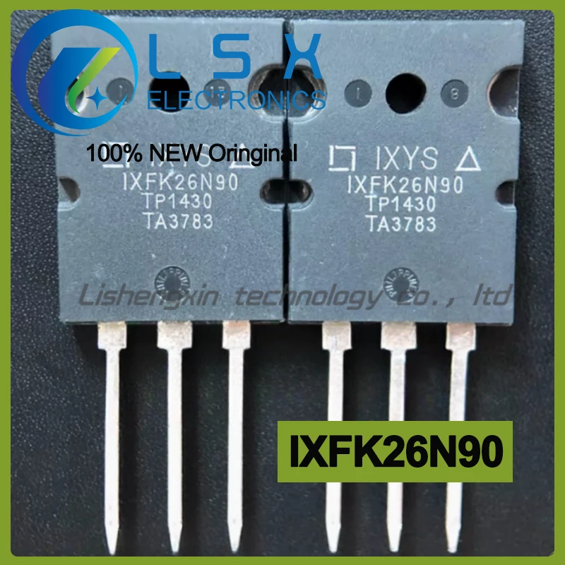 5pcs IXFK26N90 26A 900V инвертор/электромобиль общая трубка новый и оригинальный
5pcs IXFK26N90 26A 900V инвертор/электромобиль общая трубка новый и оригинальный