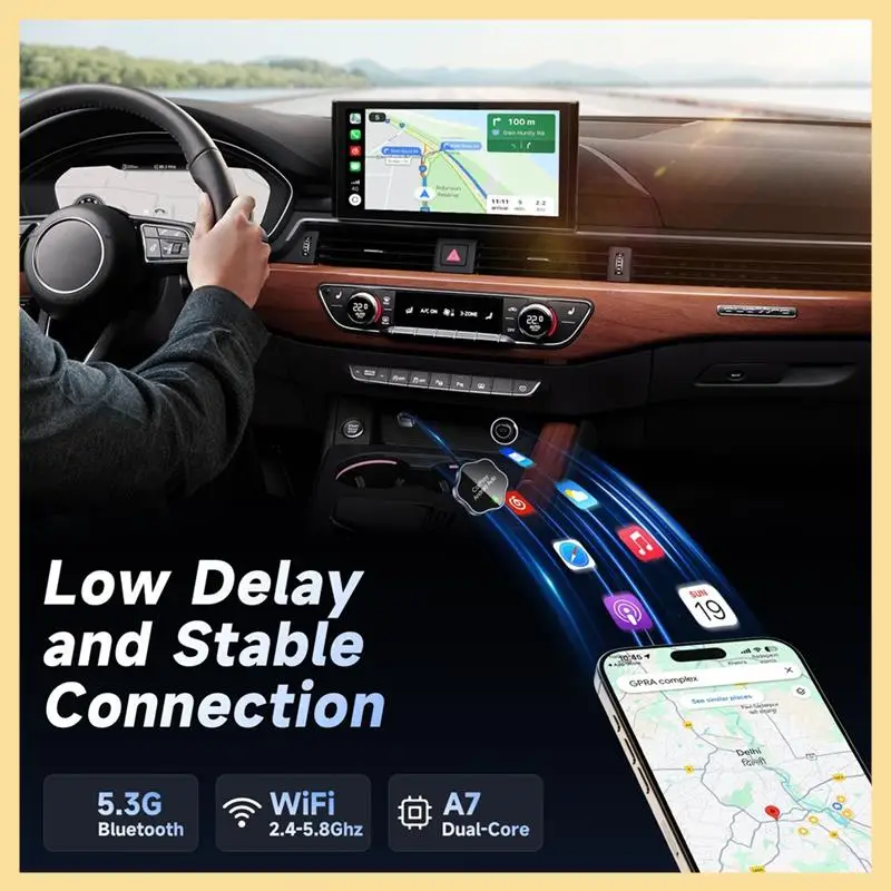 B16C-2 In1 Carplay и Android Auto Mini Box Беспроводной адаптер Carplay Проводной к беспроводному Carplay для USB/Type C Dongle
B16C-2 In1 Carplay и Android Auto Mini Box Беспроводной адаптер Carplay Проводной к беспроводному Carplay для USB/Type C Dongle