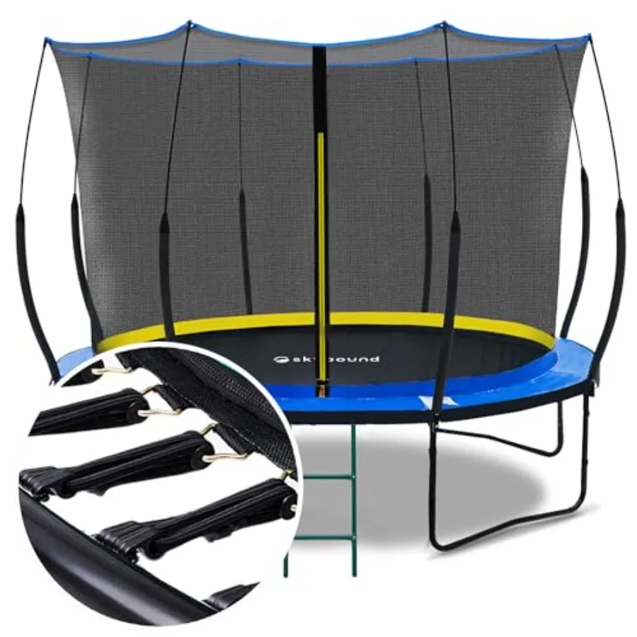 Springfree Trampoline for backyard use polypropylene mat black springless design with bungee cords and safety enclosure for kid
Springfree Trampoline for backyard use polypropylene mat black springless design with bungee cords and safety enclosure for kid
