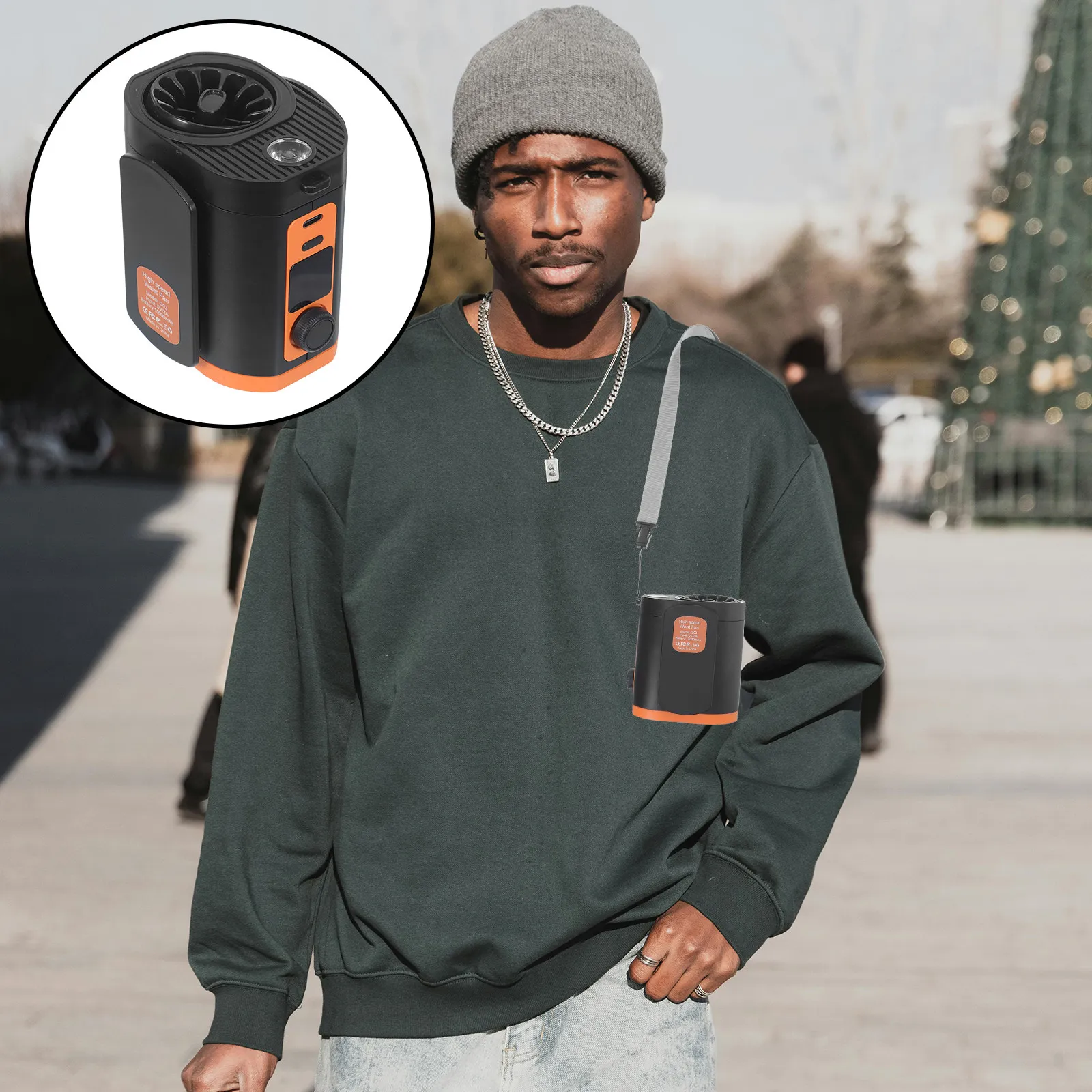Waist Hanging Portable Fan 6000mAh Rechargeable Clip Belt Cooler Adjustable Speeds Built-in Light Hiking Outdoor Camping
Waist Hanging Portable Fan 6000mAh Rechargeable Clip Belt Cooler Adjustable Speeds Built-in Light Hiking Outdoor Camping