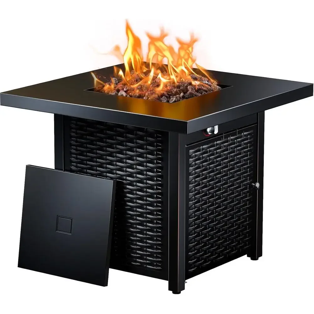 50,000 BTU Outdoor Propane Fire Pit Table - Black, CSA-Approved, Adds Warmth to Patio and Garden GatheringsTime-limited
50,000 BTU Outdoor Propane Fire Pit Table - Black, CSA-Approved, Adds Warmth to Patio and Garden GatheringsTime-limited