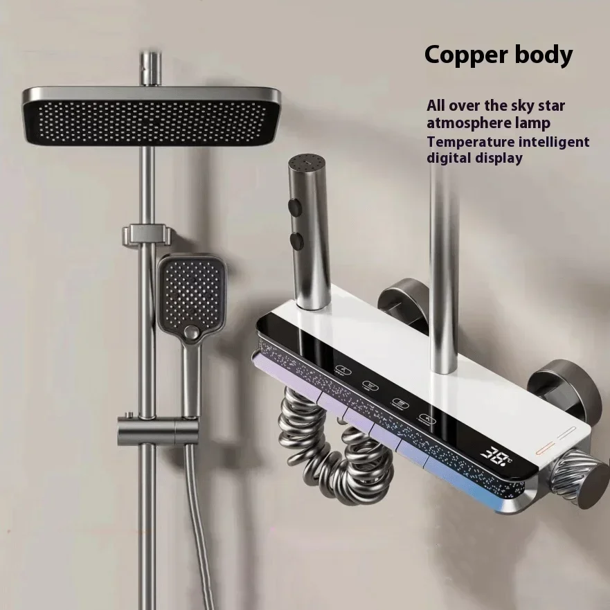 2024 Black/White Home Bathroom Pressurized Shower set, Copper Material, shower head, bathroom set
2024 Black/White Home Bathroom Pressurized Shower set, Copper Material, shower head, bathroom set