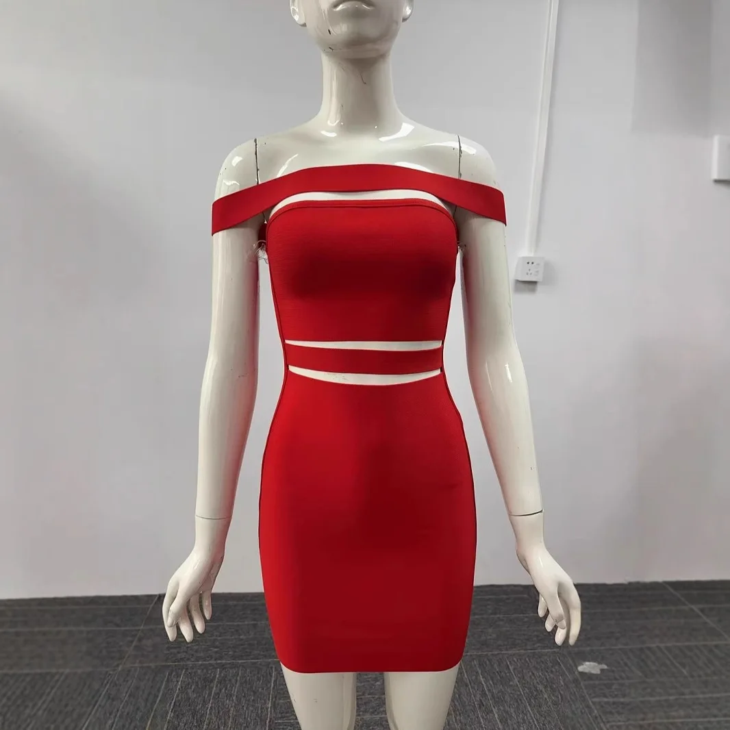 Sexy Backless Midi Dress Women's Spring Summer Trendy Cold Tone Spicy Girl Skirt Tube Top Strapless Knitted A-Line Dress
Sexy Backless Midi Dress Women's Spring Summer Trendy Cold Tone Spicy Girl Skirt Tube Top Strapless Knitted A-Line Dress