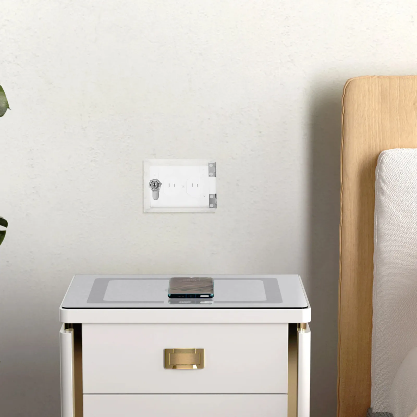 Lockable Transparent Safety Outlet Box 86 Type Socket Cover Waterproof Dustproof Outdoor Electrical Box Wall Switch Protective
Lockable Transparent Safety Outlet Box 86 Type Socket Cover Waterproof Dustproof Outdoor Electrical Box Wall Switch Protective
