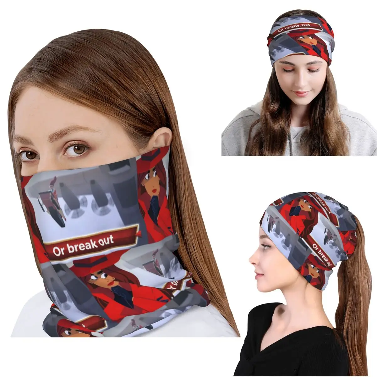 The Animated Series Carmen Sandiego Bandana Neck Gaiter Wrap Scarf Multifunction Headwear Beanies Hat for Men Women Adult
The Animated Series Carmen Sandiego Bandana Neck Gaiter Wrap Scarf Multifunction Headwear Beanies Hat for Men Women Adult