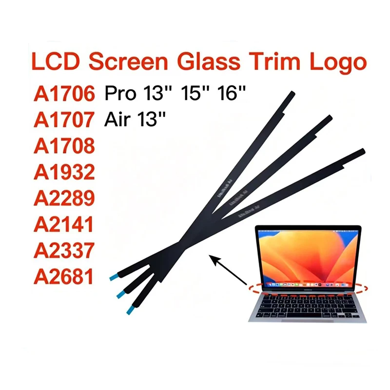 Новые стеклянные рамки для ЖК-экранов MacBook Pro Air с логотипом (модели A1706, A1707, A1708, A1990, A2141, A1932, A2179, A2337, A2338, A2681)
Новые стеклянные рамки для ЖК-экранов MacBook Pro Air с логотипом (модели A1706, A1707, A1708, A1990, A2141, A1932, A2179, A2337, A2338, A2681)