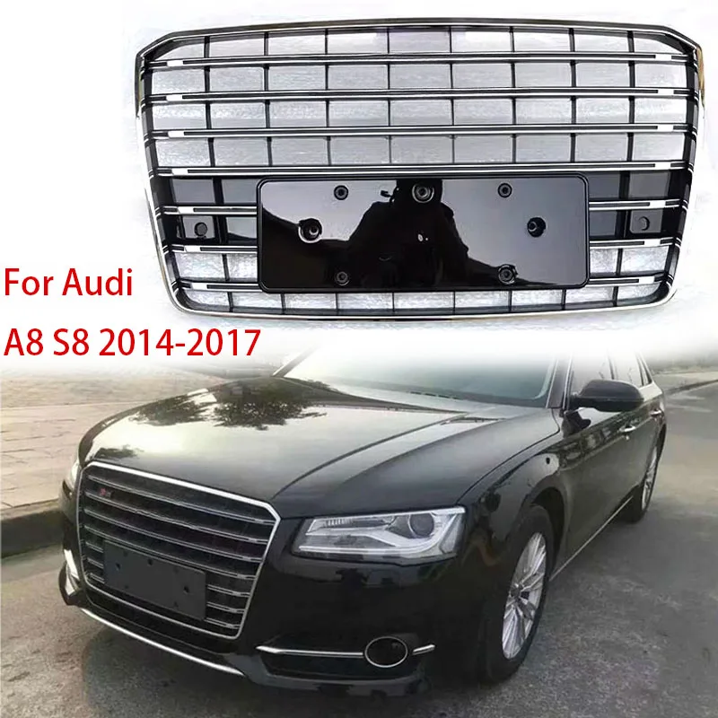 Front Bumper For Audi A8 S8 2014 2015 2016 2017 Grill Honeycomb Hood Racing Grills Cover Plate Mesh Car Accessories
Front Bumper For Audi A8 S8 2014 2015 2016 2017 Grill Honeycomb Hood Racing Grills Cover Plate Mesh Car Accessories